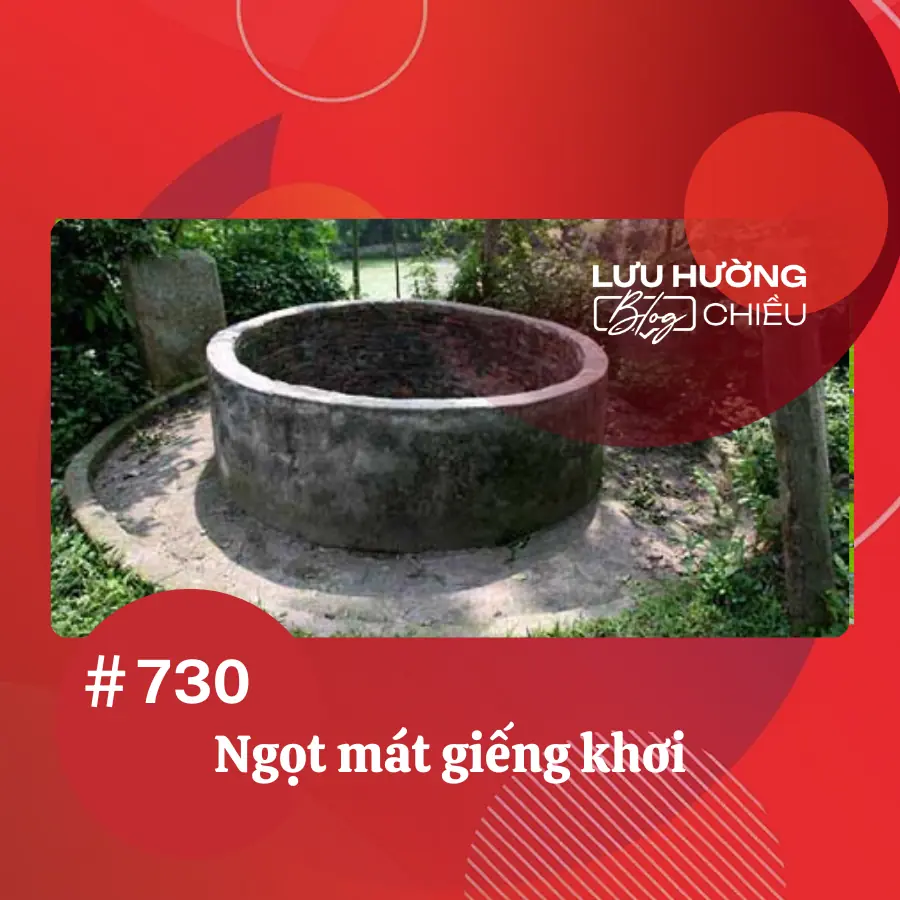 Ngọt mát giếng khơi